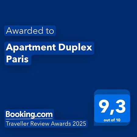 Apartment Duplex Paris Eksteriør bilde